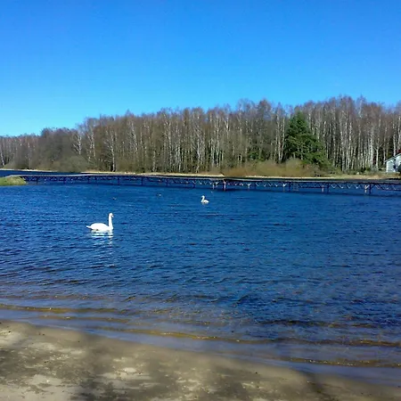 Cottage By Rosnowskie Lake With Sandy Beach, Cleaning Included *