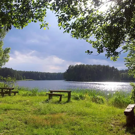 Cottage By Rosnowskie Lake With Sandy Beach, Cleaning Included